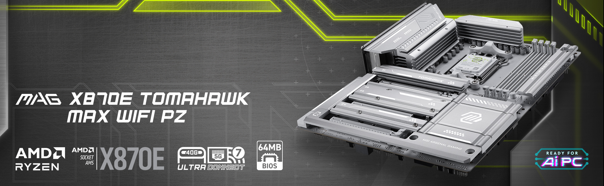 MAG X870E TOMAHAWK MAX WIFI PZ